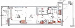 江戸川橋駅 徒歩5分 2階の物件間取画像